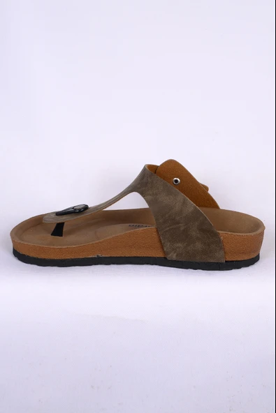Pierre Cardin 7548 Parmak Arası Vizon Kadın Terlik - 2
