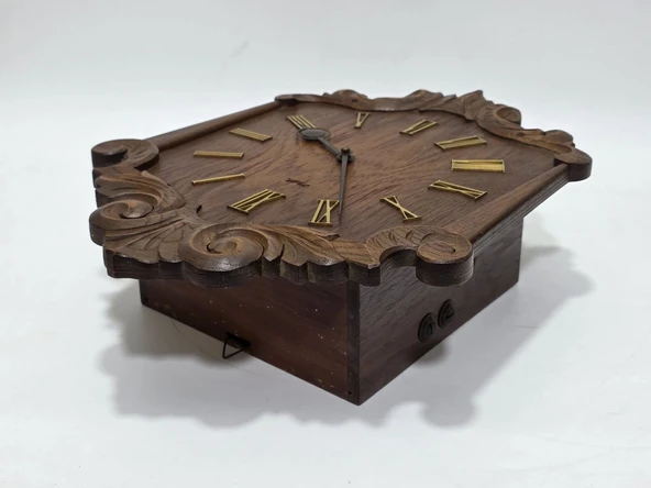 Kienzle 508/70 Antika Mekanik Duvar Saati W024 - 11