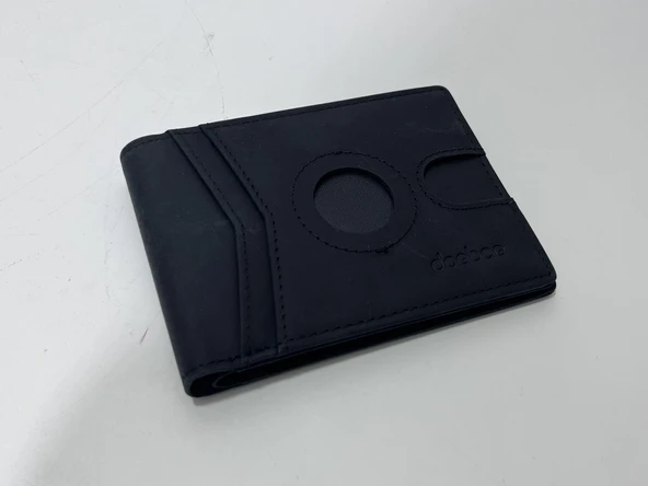 Doeboe AirTag Uyumlu RFID Korumalı Deri Erkek Cüzdanı - 2
