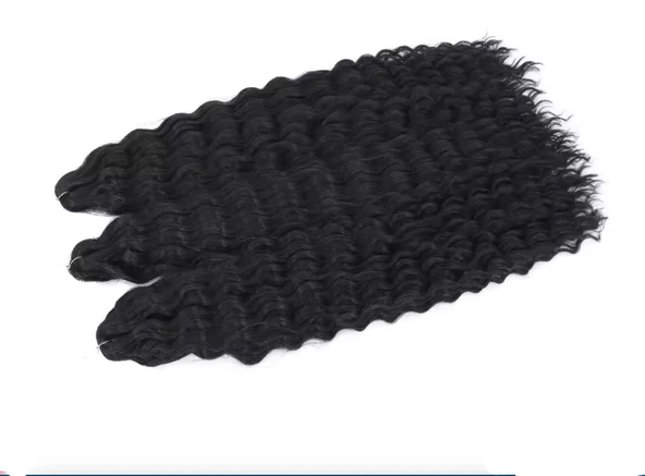 Sentetik Ombreli Postiş Saç 55cm (1B)