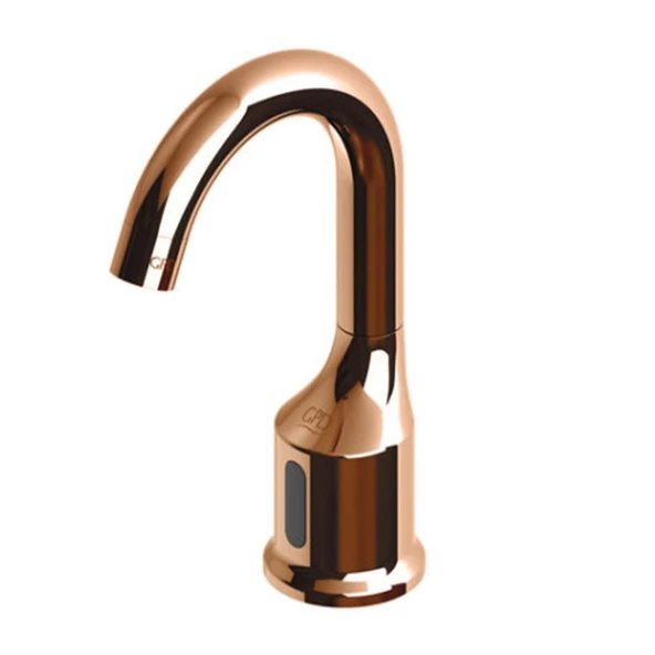 GPD Fotoselli Yüksek Lavabo Bataryası 160 Rose Gold (PVD) Çift Su Girişli