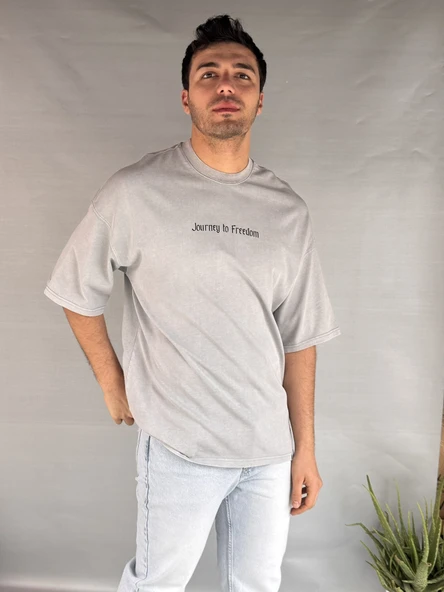 Gladyatör Yıkamalı T-shirt