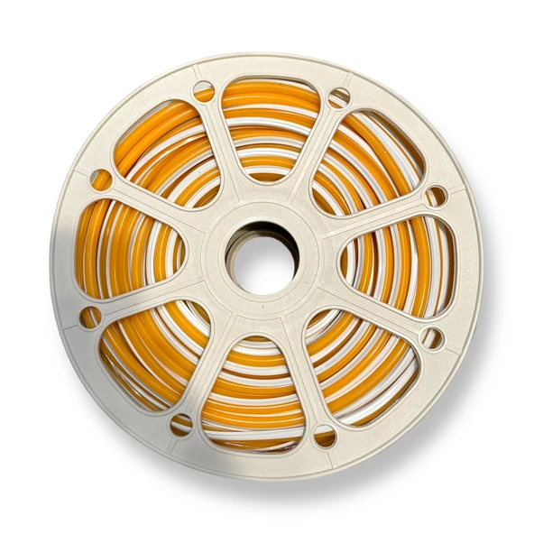 Sarı 6mm İkinci Nesil Silikon Neon LED Şerit Kılıfı – 5 Metre Difüzör Tüp (LED Hariç) - 2