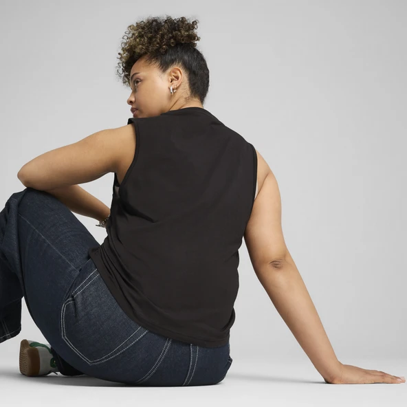 Puma 684968 01 Ess No 1 Logo Slim Tank Kadın T-shirt - 4