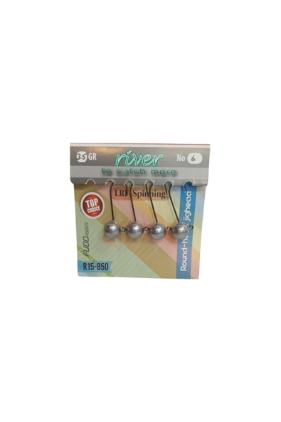 River Top kafa Jig Head 4P 3,5gr