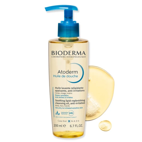 Bıoderma Atoderm Shower Oil Yüz Ve Vücut Duş Yağı 200 Ml