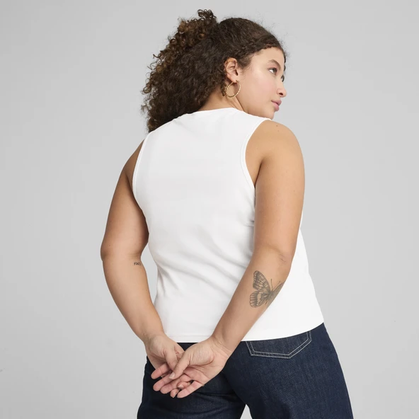 Puma 684968 02 Ess No 1 Logo Slim Tank Kadın T-shirt - 4