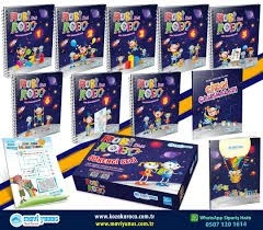 Rubi İle Robo Eğitim Seti 5 6 Yaş (10 Kitap 496 Sayfa)