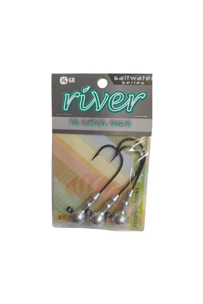 River Big Football Jig Head 14gr (3 adet)