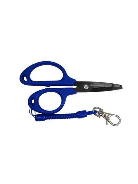 SPİRAL KABLOLU KARABİNAL MAKAS, 12CM