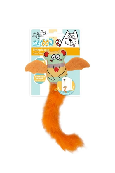 AFP Catoon Uçan Fare İpli Oyuncak 64x20x2 cm