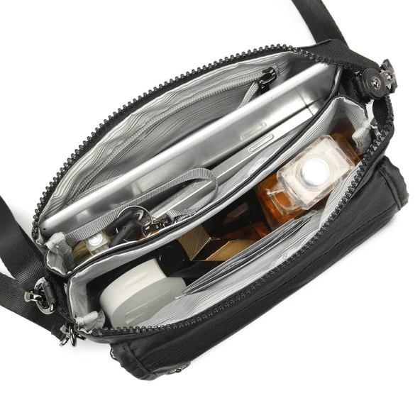Metalik Kumaş Minik Boy Smart Bags Postacı Kadın Çantası 1191 - 17