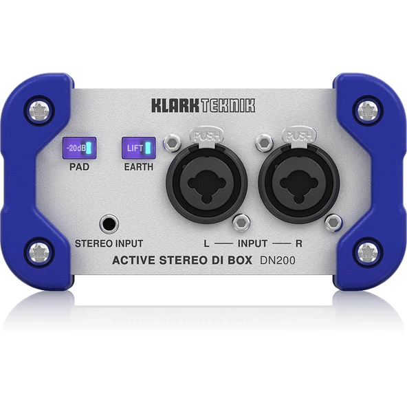 Klark Teknik DN200 V2 2-Kanal Active DI Box