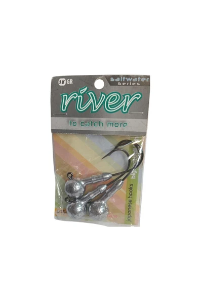 River Big Football Jig Head 28gr (3 adet)
