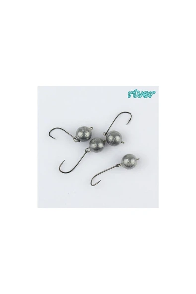 River Mafsallı Hareketli - İğneli Jig Head 4P 2,5gr - 2