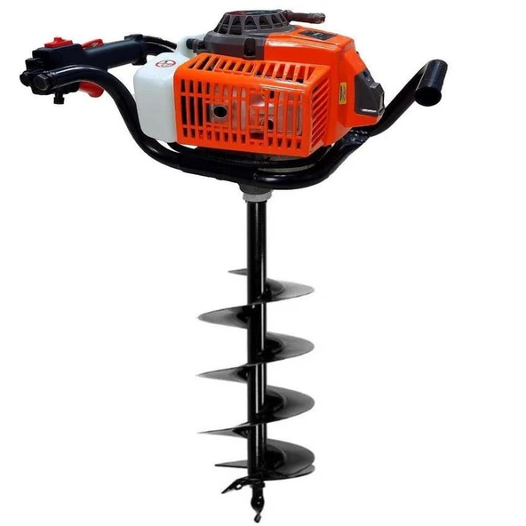 Gardenpro Toprak Burgu Makinası 3.1 Hp Çap 200 mm TKDZ-04