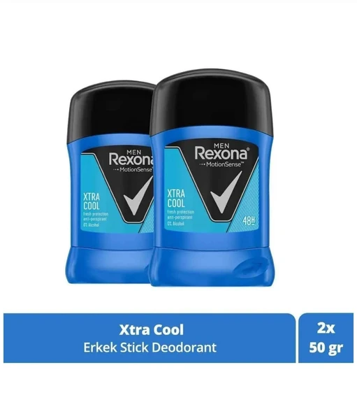 rexona men stick extra cool deodorant 2 adet 50 ml