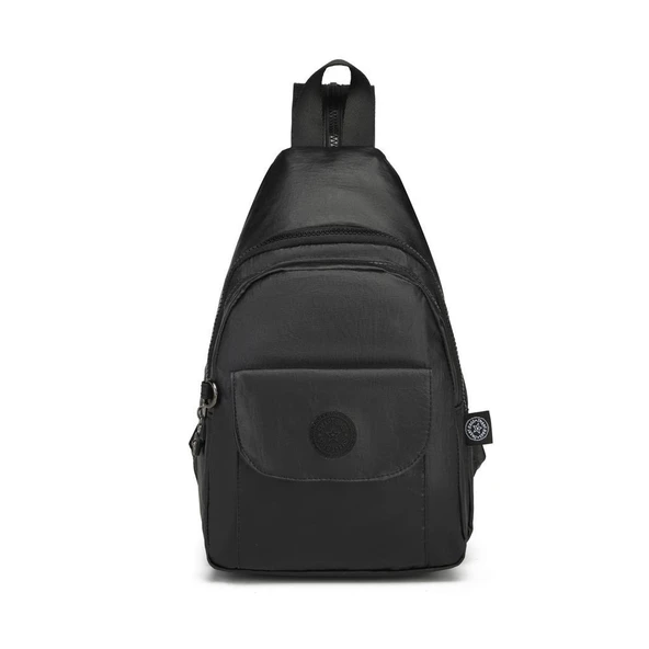 Metalik Kumaş Bodybag Askılı Sırt Çantası Smart Bags 1237