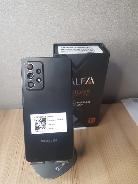 YENİLENMİŞ SAMSUNG A52 128GB SİYAH KUTULU FATURALI GARANTİLİDİR