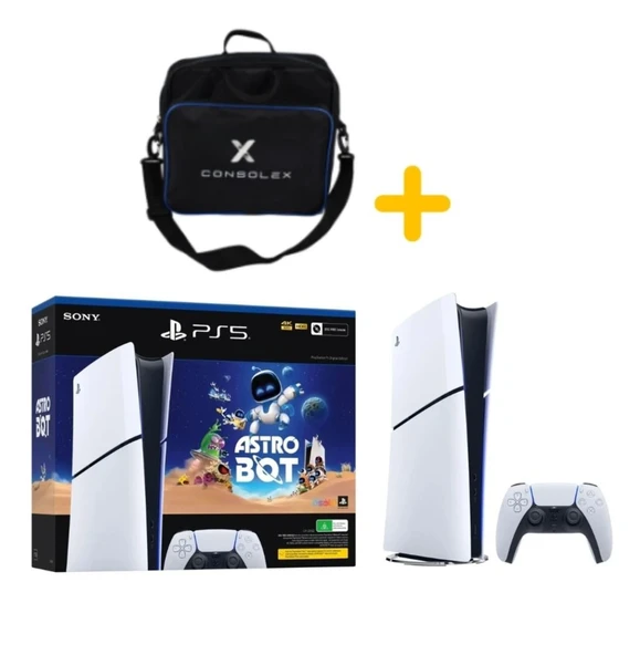 Sony Playstation 5 Astro Bot - CFI 2016 Avrupa - Slim Dijital Versiyon - Tek Kol + ÇANTA