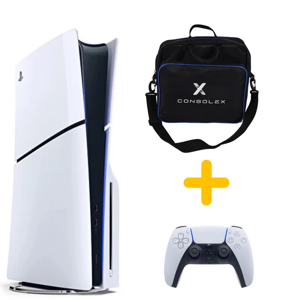 Sony Playstation 5 - CFI 2016 Avrupa - 1 TB Slim Cd Edition Konsol - Tek Kol + ÇANTA