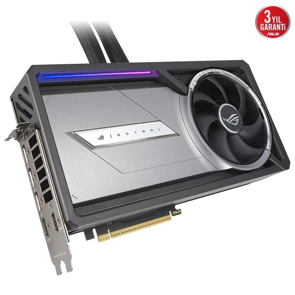 Asus ROG Astral LC GeForce RTX 5090 32GB OC Edition DLSS 4 512 Bit GDDR7 Sıvı Soğutmalı Ekran Kartı - Resim 10