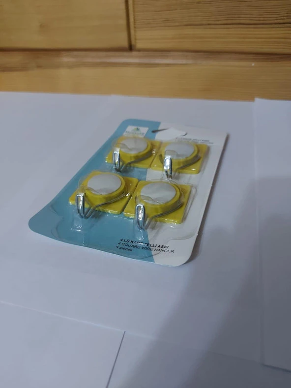 Yapışkanlı 6 LI Figür Desenli Dekoratif Mutfak Banyo Çocuk Odası Askısı - 2