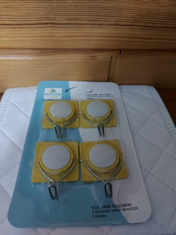 Yapışkanlı 6 LI Figür Desenli Dekoratif Mutfak Banyo Çocuk Odası Askısı - 5