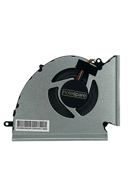 MSI ile Uyumlu GP76 Leopard 10UE-663XTR Cpu Fan, İşlemci Fanı
