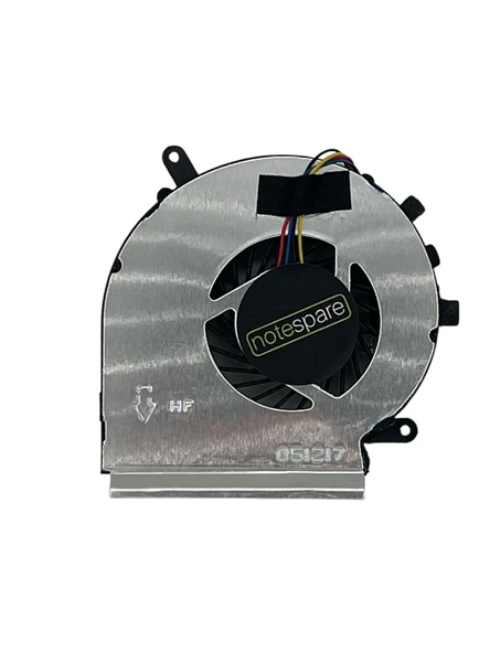 MSI ile Uyumlu GE72VR 6RF-088XTR, GE72VR 7RF-404XTR Cpu Fan, İşlemci Fanı 4 Pinli