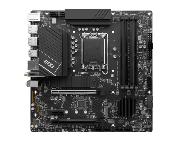 MSI PRO B760M-A WIFI DDR4 5333(OC) M.2 ATX 1700p - 2