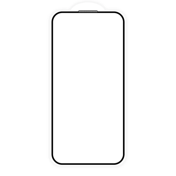 iPhone 15 Pro Ahize Toz Önleyici Anti-Dust Temperli Ekran Koruyucu - Resim 5