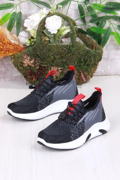 Fort 051507 Gossi Rahat Esnek Hafif Bağçıksız Tekstil Delikli Erkek Çocuk Ayakkabı - 9