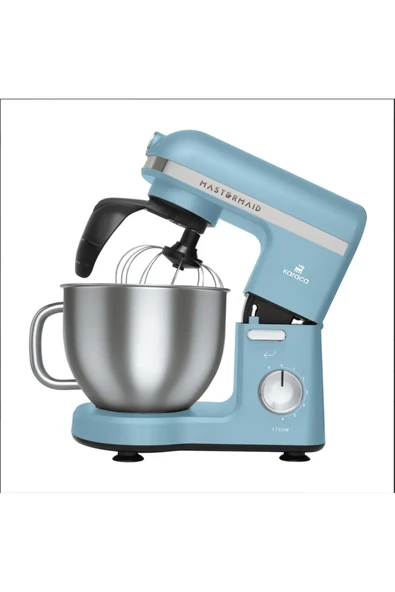 Karaca Mastermaid Chef Pro Çift Kollu 1750 W 5 lt Blue Mist Stand Mikser - 2