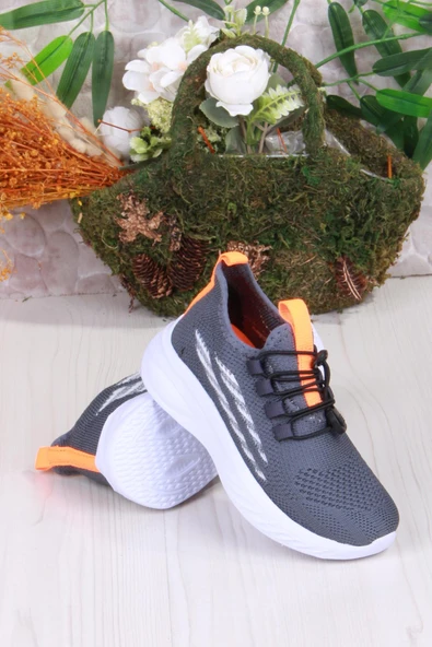 Fort 051507 Gossi Rahat Esnek Hafif Bağçıksız Tekstil Delikli Erkek Çocuk Ayakkabı - 23