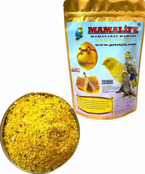 Mamalife Mamaların Maması Bird Food  Ballı Polenli 1kg