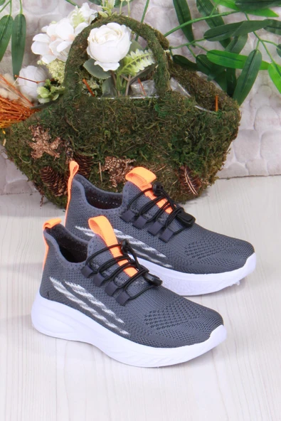 Fort 051507 Gossi Rahat Esnek Hafif Bağçıksız Tekstil Delikli Erkek Çocuk Ayakkabı - 24