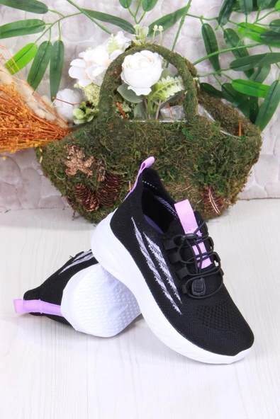 Fort 507051 Gossi Rahat Esnek Hafif Bağçıksız Tekstil Delikli Kız Çocuk Ayakkabı - 11