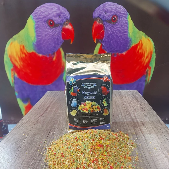 Beautiful Food Meyveli – Kuş Maması Kuş Yemi 1 Kg. - 3