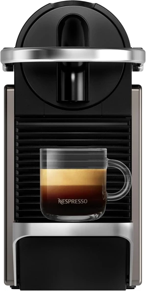 Nespresso Pixie C62 Titan Kapsül Kahve Makinesi
