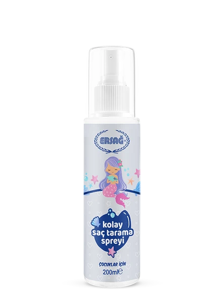 ERSAĞ KOLAY SAÇ TARAMA SPREYİ-ÇOCUKLAR İÇİN 200 ML ürün görseli