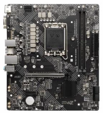 MSI PRO H610M-B DDR4 SOKET 1700 DDR4 3200(OC) PCI-E Gen 4 ,M.2 USB3.2 1x 1G LAN mATX - Resim 2