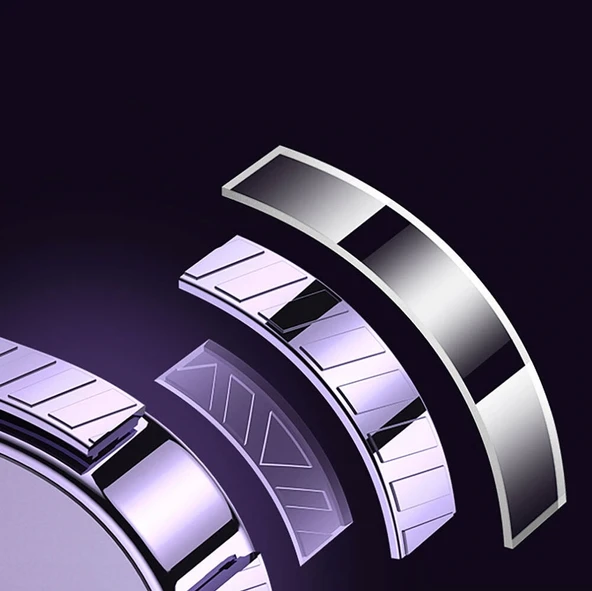 iPhone 15 Pro Kılıf Airbagli M-safe Wireless Şarj Özellikli Lens Koruyuculu Klaptika Kapak - Resim 2