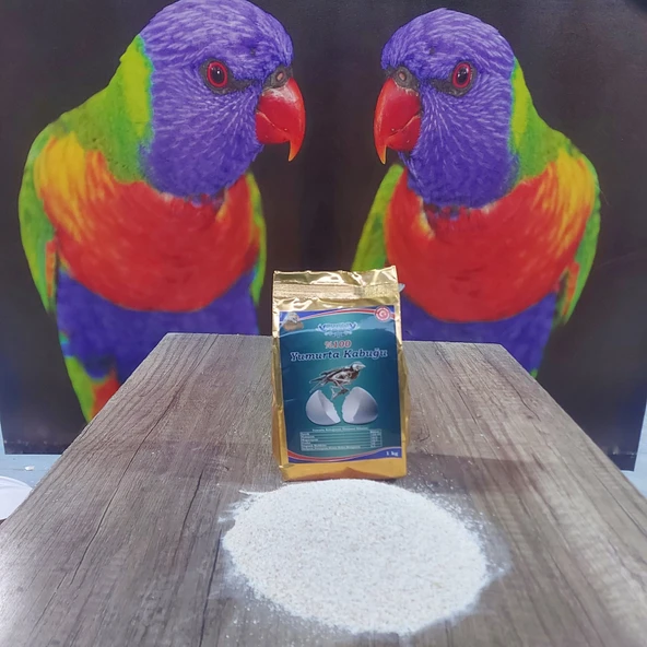 Beautiful Food Yumurta Kabuğu Kuşlar için Kalsiyum Desteği 1Kg. Kabuk - 5