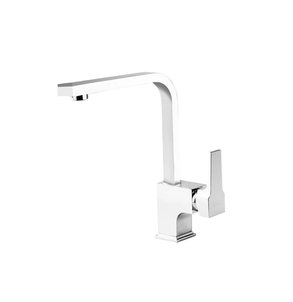 NEWARC AQUA EVİYE BATARYASI L BORULU (BEYAZ)