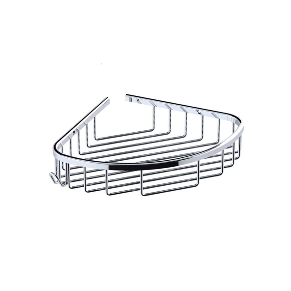 DUXXA TEKLİ OVAL ŞAMPUANLIK 19*19 (KROM)