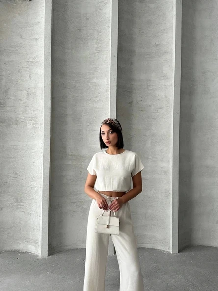 Bluz pantolon takım s255057 - 5