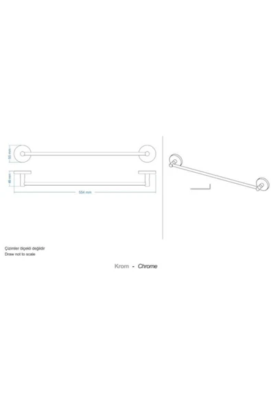 DUXXA NATURA UZUN HAVLULUK 50 CM - Resim 2