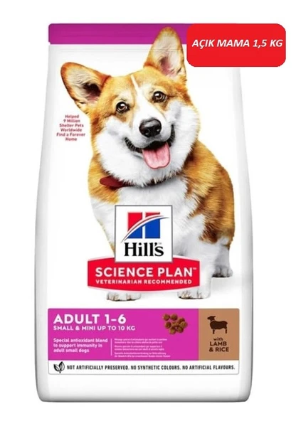 Hill's Adult Small Kuzu Etli Küçük Irk Yetişkin Köpek Maması 1,5 KG