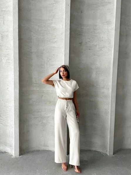 Bluz pantolon takım s255057 - 6